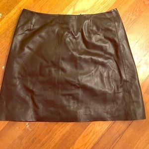 Bb Dakota leather skirt